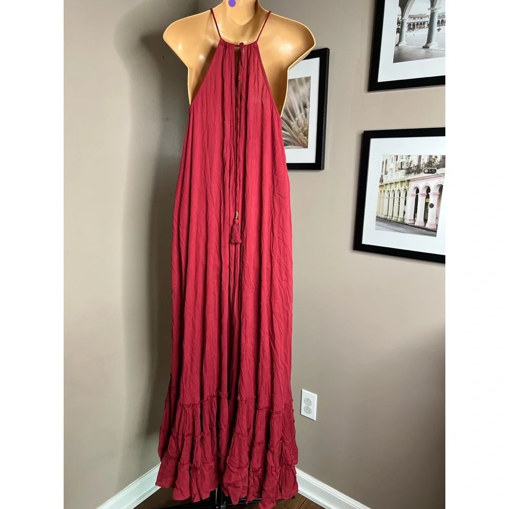 Free People Wrap Around Maxi Dress